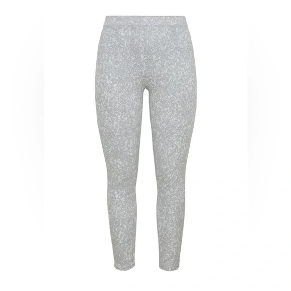 Spanx Jean-ish In Speckled Grey Leggings Pants - Picture 2 of 16